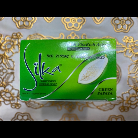 🌸SOLD🌸NEW SILKA WHITENING HERBAL GREEN PAPAYA SOAP - Picture 12 of 12